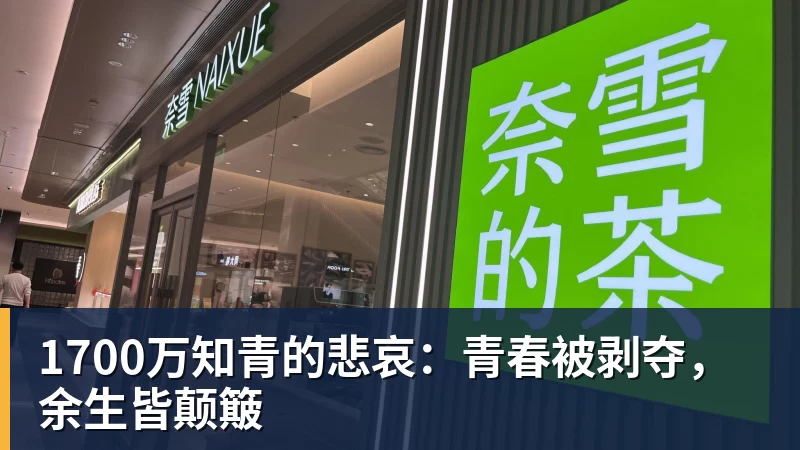 1700万知青的悲哀：青春被剥夺，余生皆颠簸