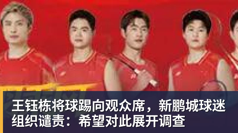 王钰栋将球踢向观众席，新鹏城球迷组织谴责：希望对此展开调查