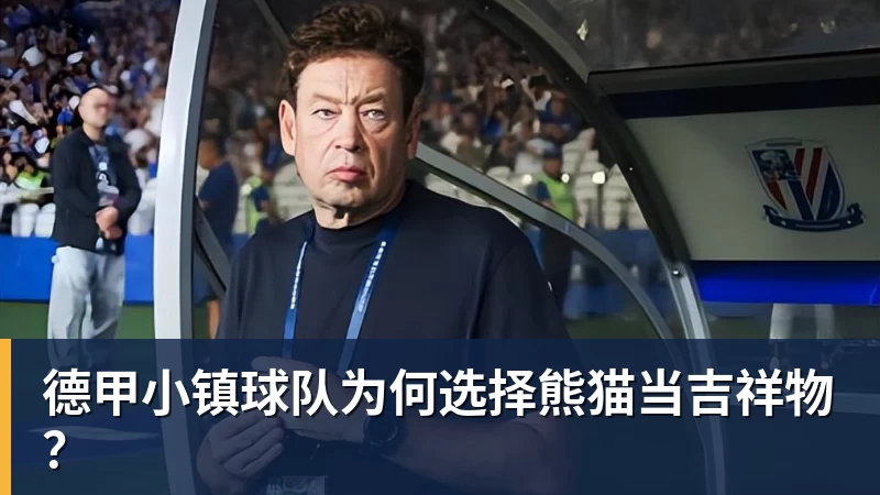 德甲小镇球队为何选择熊猫当吉祥物？