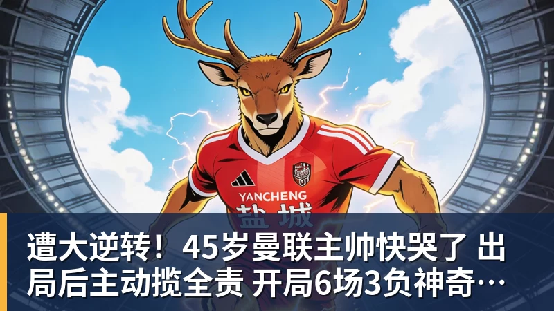 遭大逆转！45岁曼联主帅快哭了 出局后主动揽全责 开局6场3负神奇不再